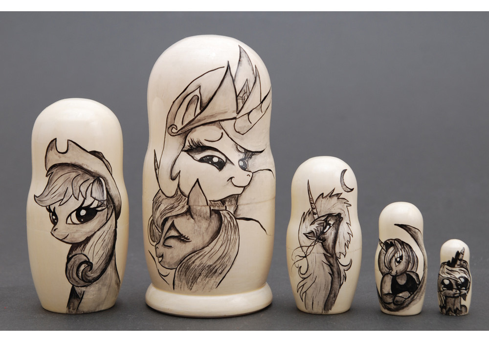 my little pony nesting dolls