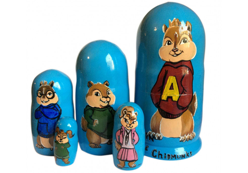 alvin chipmunk doll